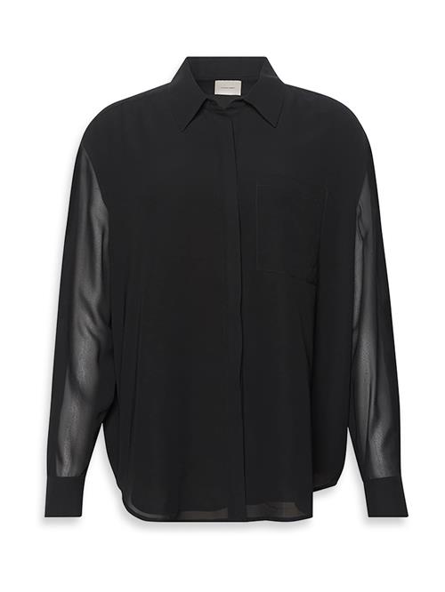 Calvin Klein Bluse  sort