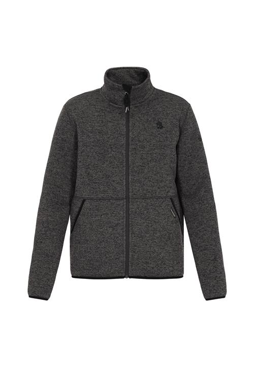 Schmuddelwedda Fleecejakke  mørkegrå / sort