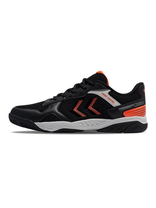 Hummel Sportssko 'Court Control II'  orangerød / sort