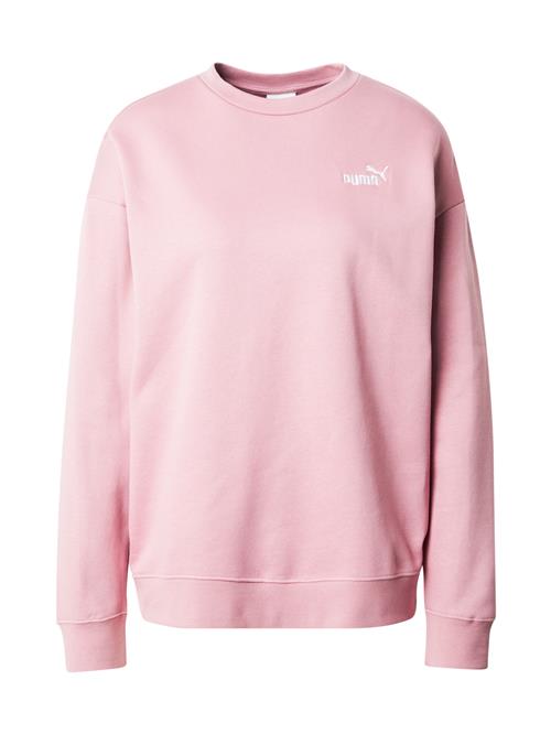 PUMA Sportsweatshirt 'ESS No. 1'  lyserød / hvid