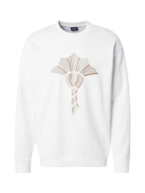 JOOP! Sweatshirt 'Blaze'  sand / grå / naturhvid