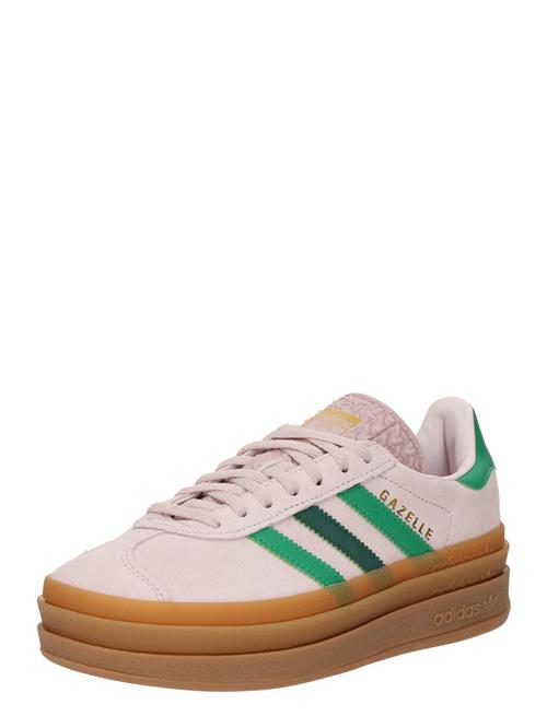 ADIDAS ORIGINALS Sneakers 'Gazelle Bold'  grøn / mørkegrøn / lilla