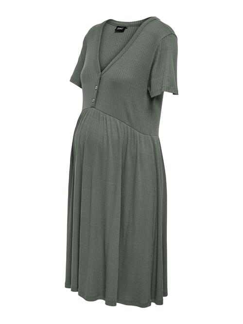 Only Maternity Kjole 'OLMCAMONI'  khaki