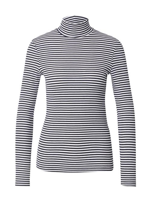 Soft Rebels Shirts 'Fenja'  sort / hvid