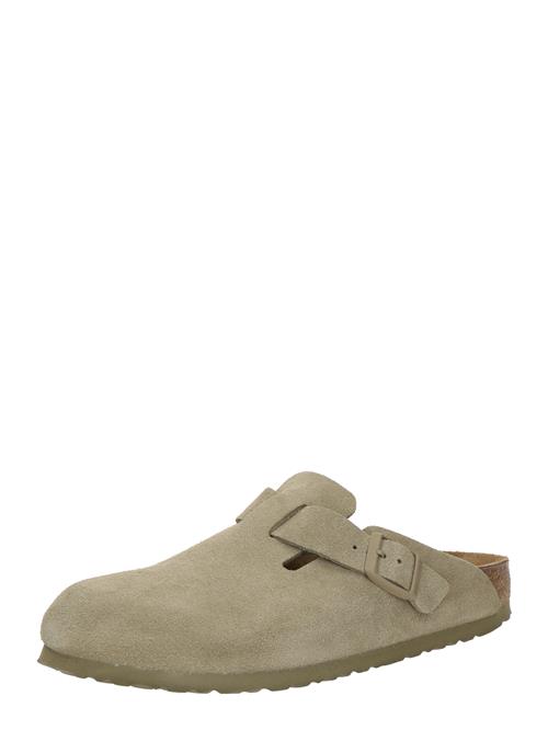 BIRKENSTOCK Træsko 'Boston'  khaki