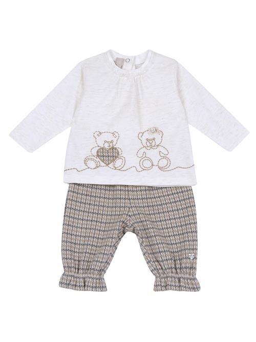 Chicco Sæt  beige / sort / hvid