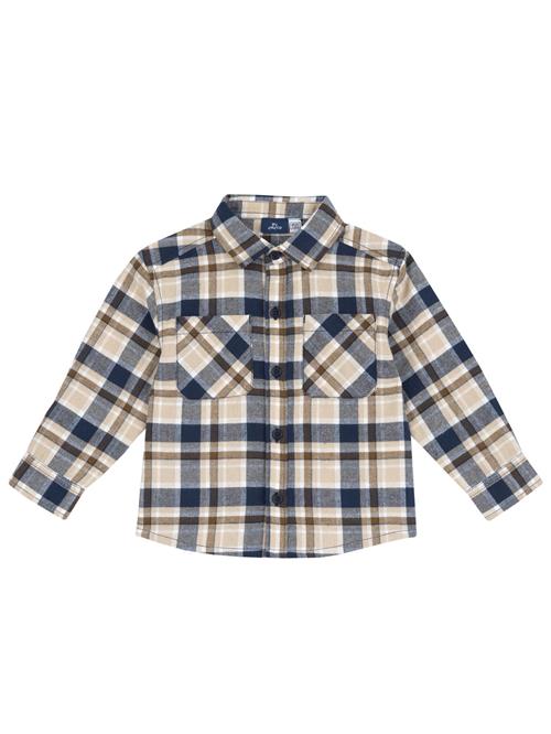 Chicco Skjorte  beige / mørkebeige / natblå / hvid