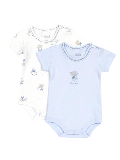 Chicco Sparkedragt/Body  beige / navy / lyseblå / naturhvid