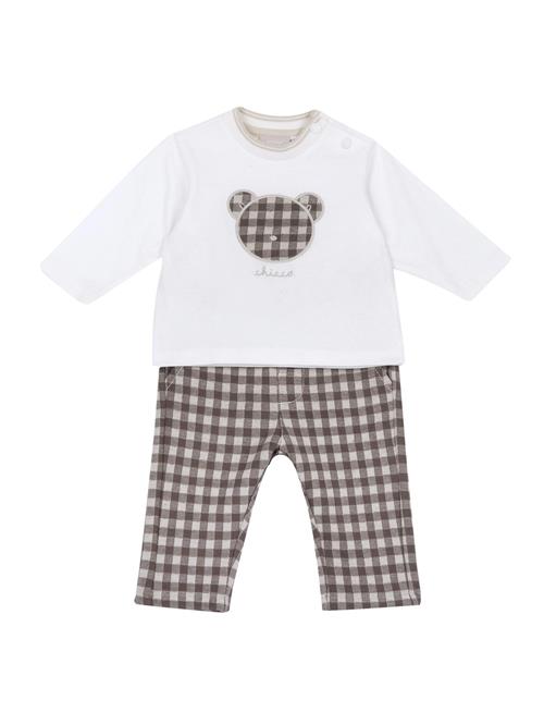 Chicco Joggingdragt  beige / brun / hvid