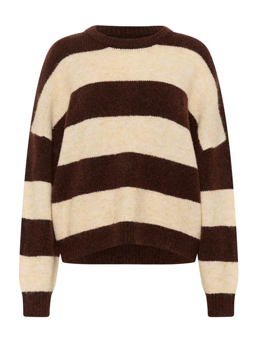 CULTURE Pullover  creme / mørkebrun