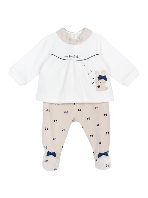 Chicco Sæt  beige / sort / hvid