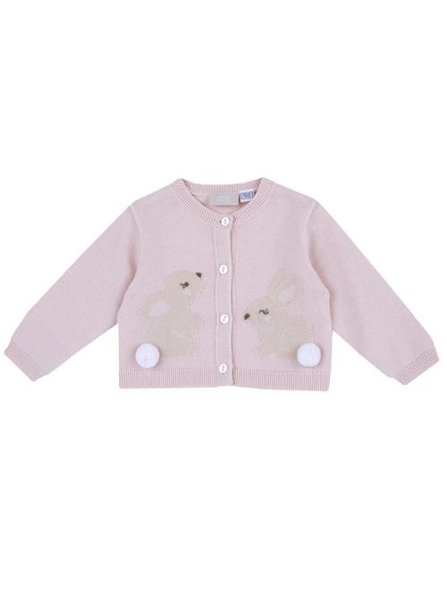 Chicco Cardigan  beige / gammelrosa / hvid