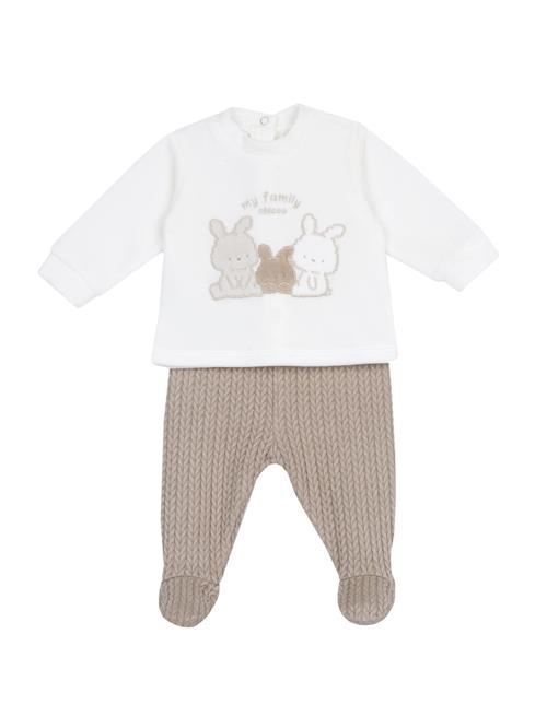 Chicco Sæt  kit / mørkebeige / hvid