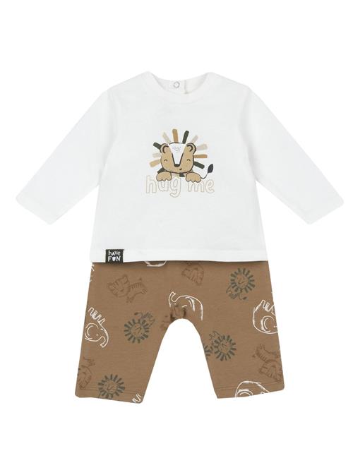 Chicco Sæt  karamel / gran / sort / hvid