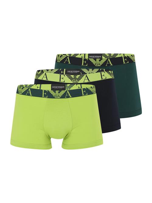 Emporio Armani Boksershorts  mørkeblå / æble / mørkegrøn