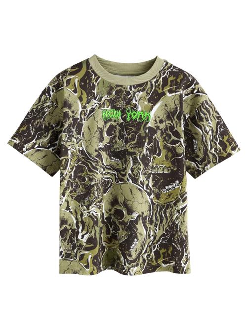 Next Shirts  khaki / neongrøn / sort / hvid