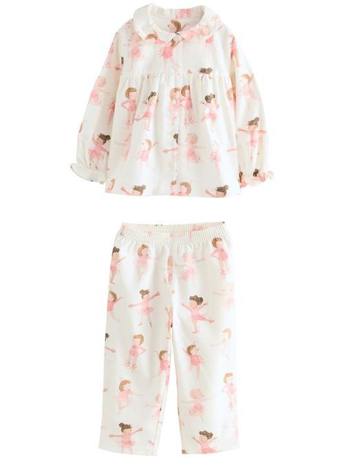 Next Nattøj  beige / pink / lyserød / naturhvid