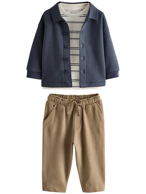 Next Sæt  navy / cappuccino / hvid