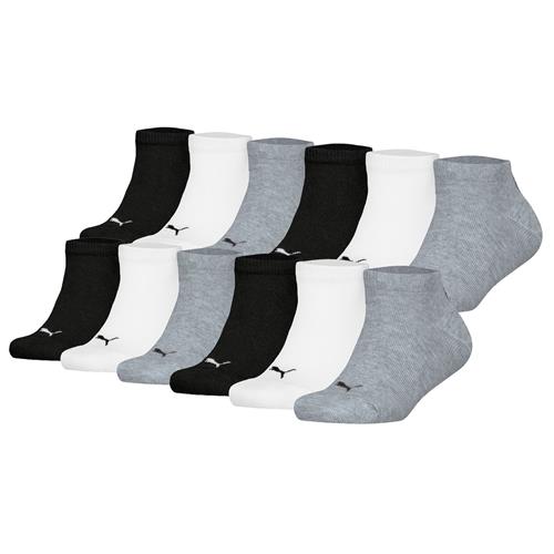 PUMA Sokker  grå-meleret / sort / hvid