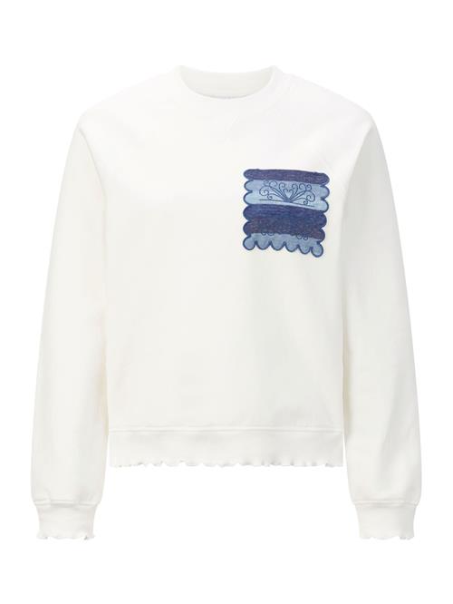 Rich & Royal Sweatshirt  blue denim / offwhite