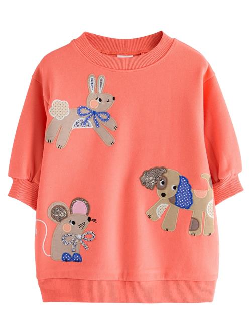 Next Kjole  beige / blå / rød