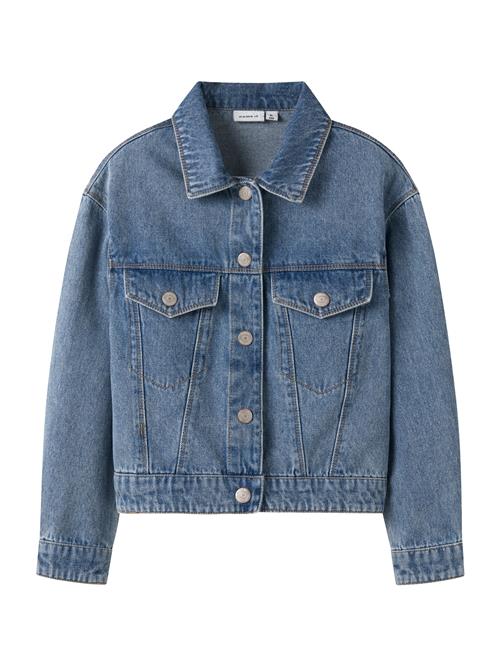 NAME IT Overgangsjakke 'NKFMila'  blue denim