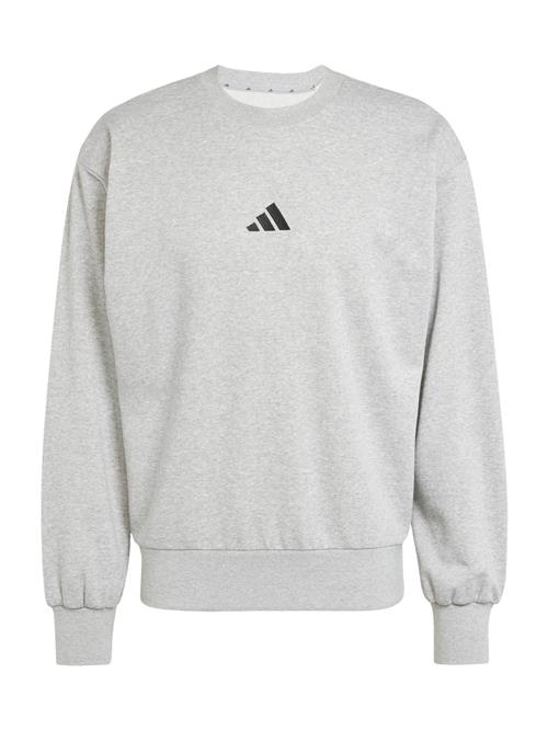 ADIDAS SPORTSWEAR Sportsweatshirt 'FEELCOZY'  grå-meleret / sort