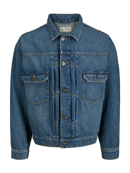JACK & JONES Overgangsjakke 'JJIMiles'  blue denim