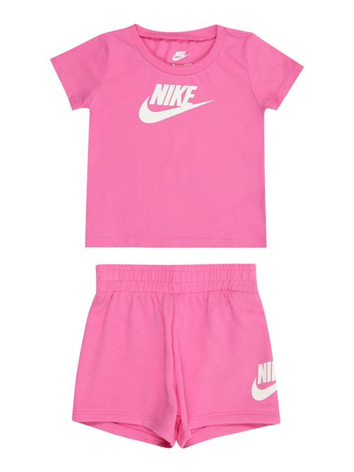 Nike Sportswear Sæt 'CLUB'  pink / hvid