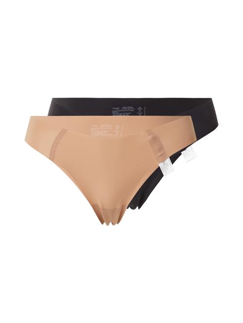 SLOGGI Slip 'ZERO Feel 2.0'  lysebrun / sort