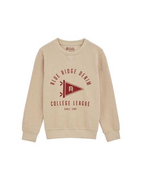 WE Fashion Shirts  beige / mørkerød