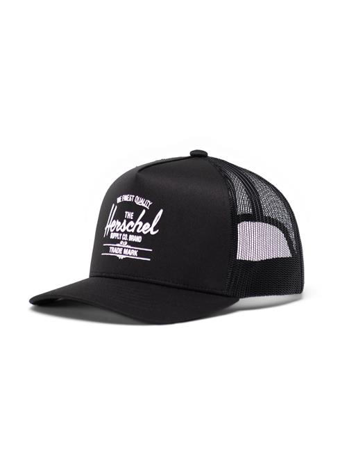 Herschel Hætte 'Whaler Tall'  sort / hvid