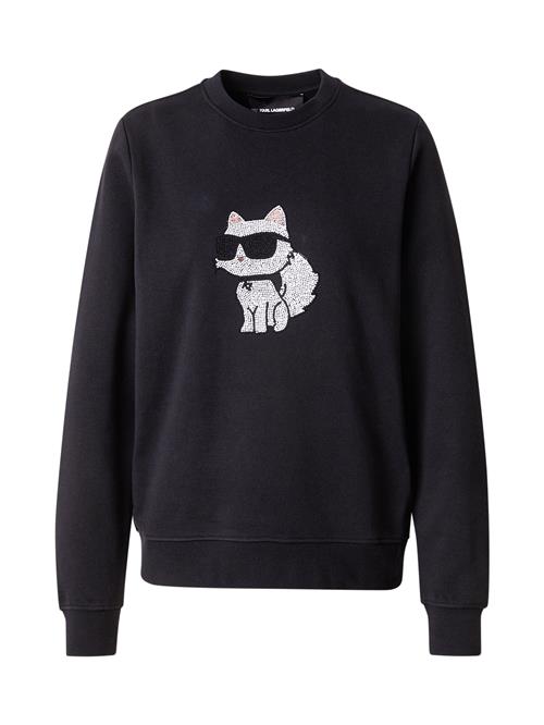 Karl Lagerfeld Sweatshirt  sort / hvid