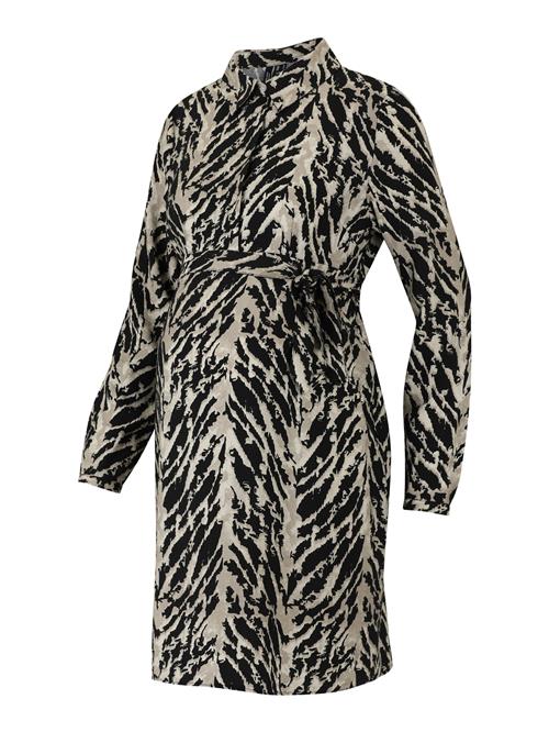 Vero Moda Maternity Blusekjole  beige / kit / sort