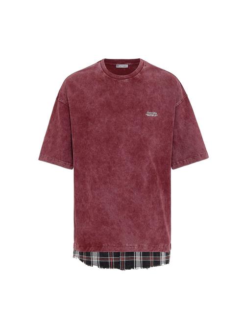 Dandalo Bluser & t-shirts 'Jacky'  burgunder / sort / hvid