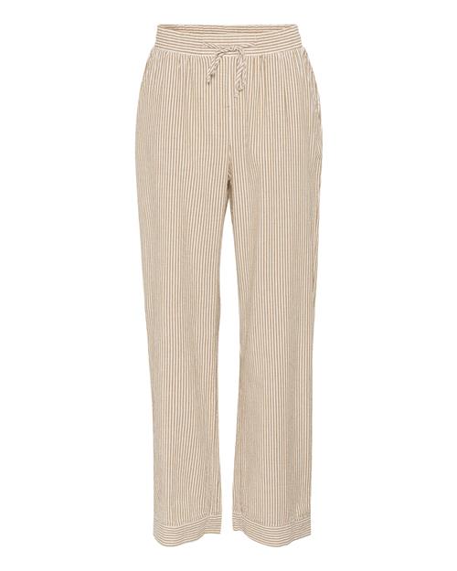 SAINT TROPEZ Bukser 'Kira'  nude / hvid