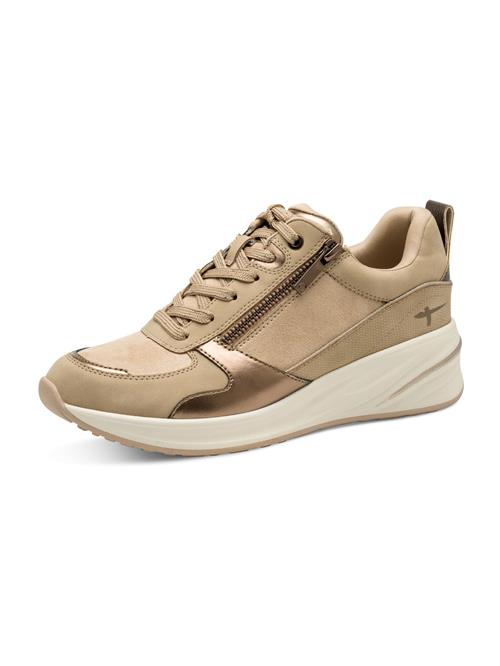 Tamaris Sneaker low  beige / guld