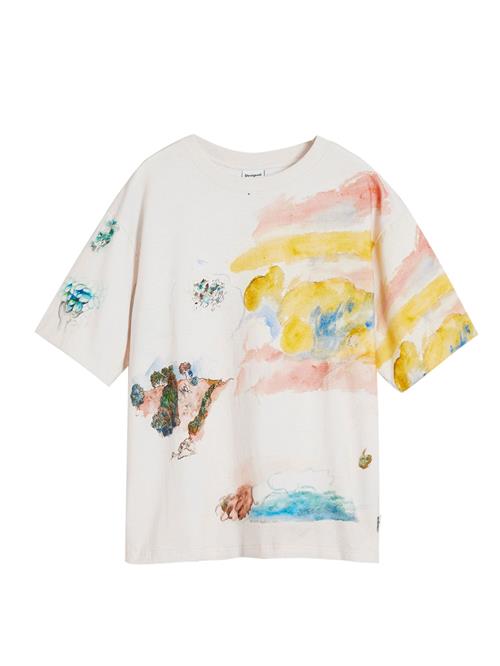 Desigual Bluser & t-shirts  blandingsfarvet / hvid