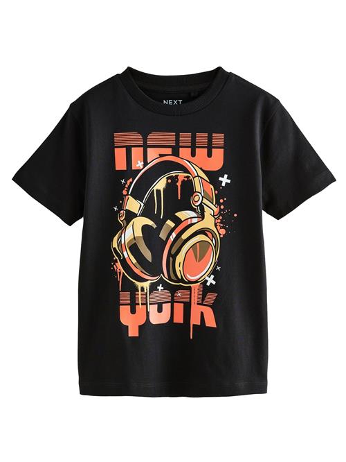 Next Shirts  pastelgul / abrikos / sort