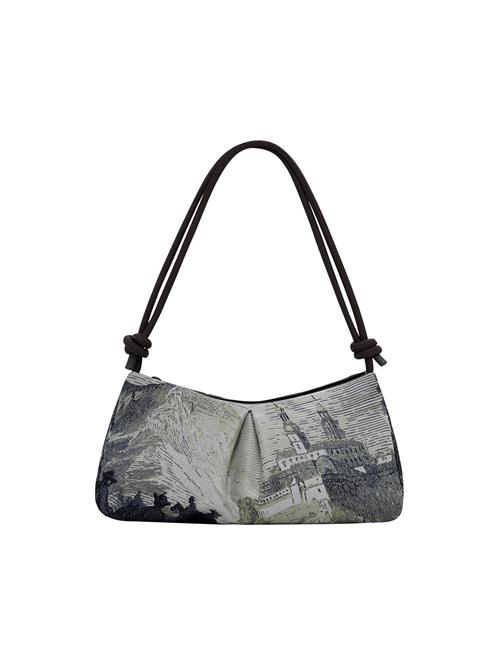 Desigual Skuldertaske  grå / sort