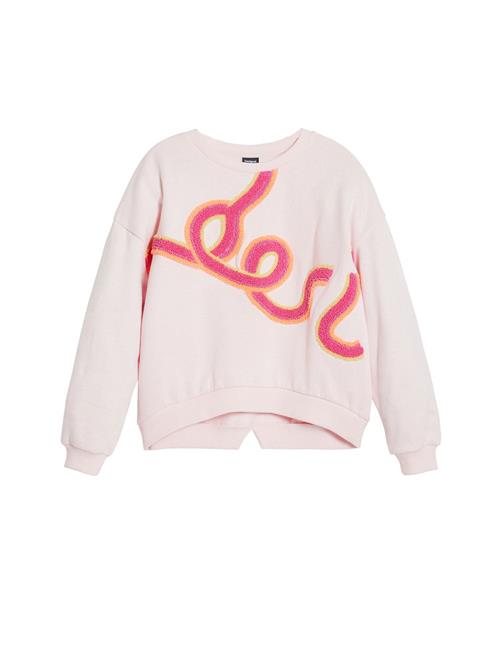 Desigual Sweatshirt  pudder / rød