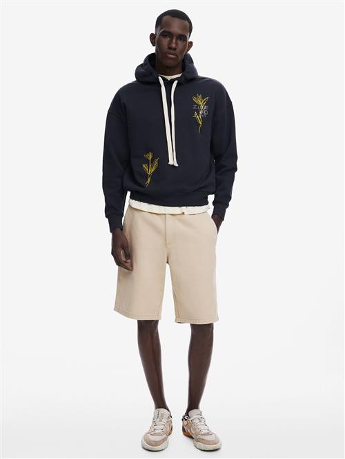 Desigual Sweatshirt  gul / sort / hvid