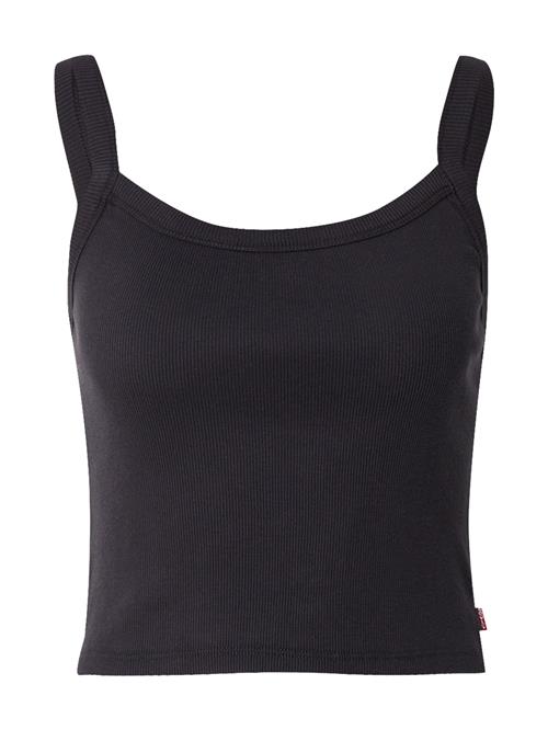 LEVI'S ® Overdel 'Essential Sporty Ribbed Tank Top'  sort
