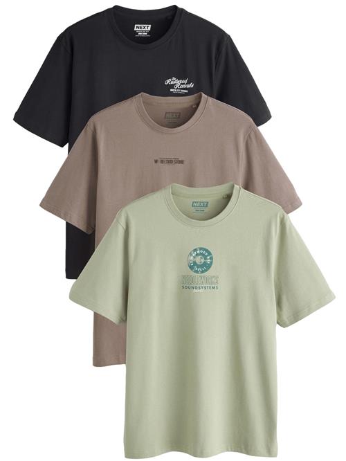 Next Bluser & t-shirts  cyanblå / pastelgrøn / gammelrosa / sort