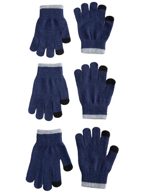 Next Handsker  navy / natblå / grå-meleret