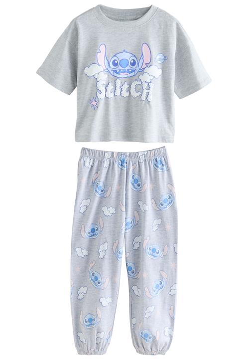 Next Nattøj 'Disney Lilo and Stitch'  royalblå / lyseblå / lysegrå / hvid