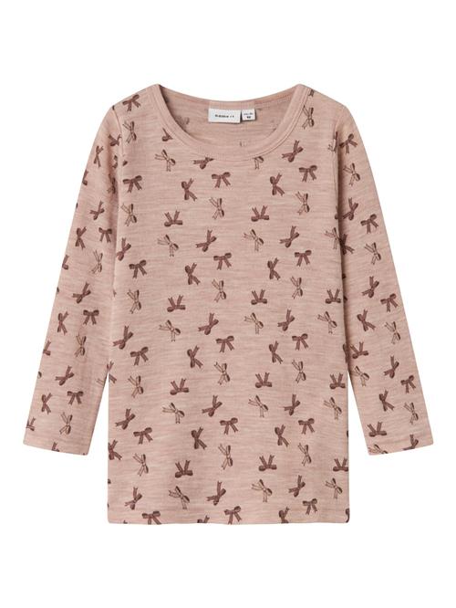 NAME IT Bluser & t-shirts  greige / mørk pink