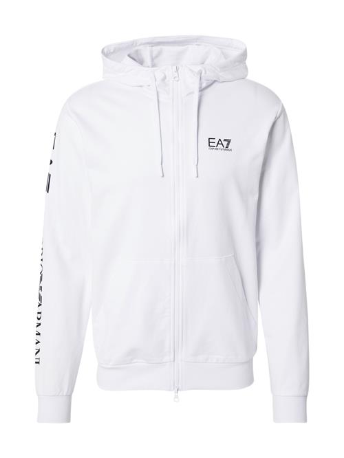EA7 Emporio Armani Sweatjakke  sort / hvid