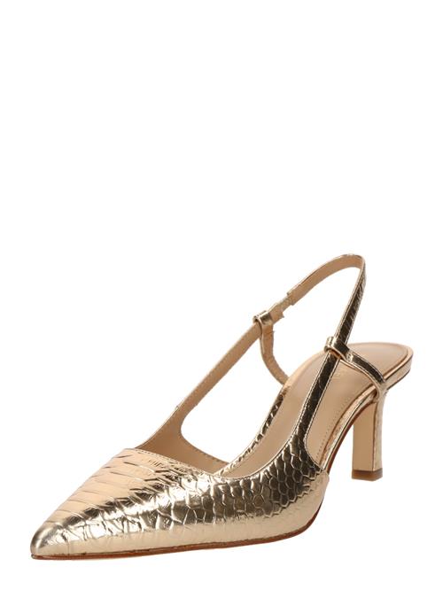 MICHAEL Michael Kors Slingpumps 'ALORA'  guld