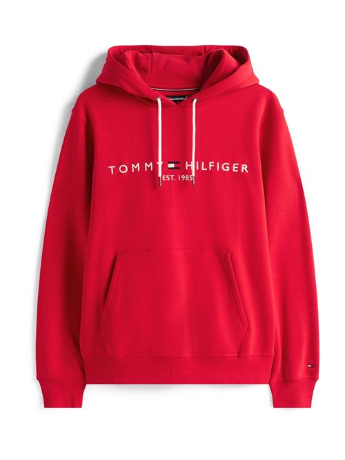 TOMMY HILFIGER Sweatshirt  rød / hvid